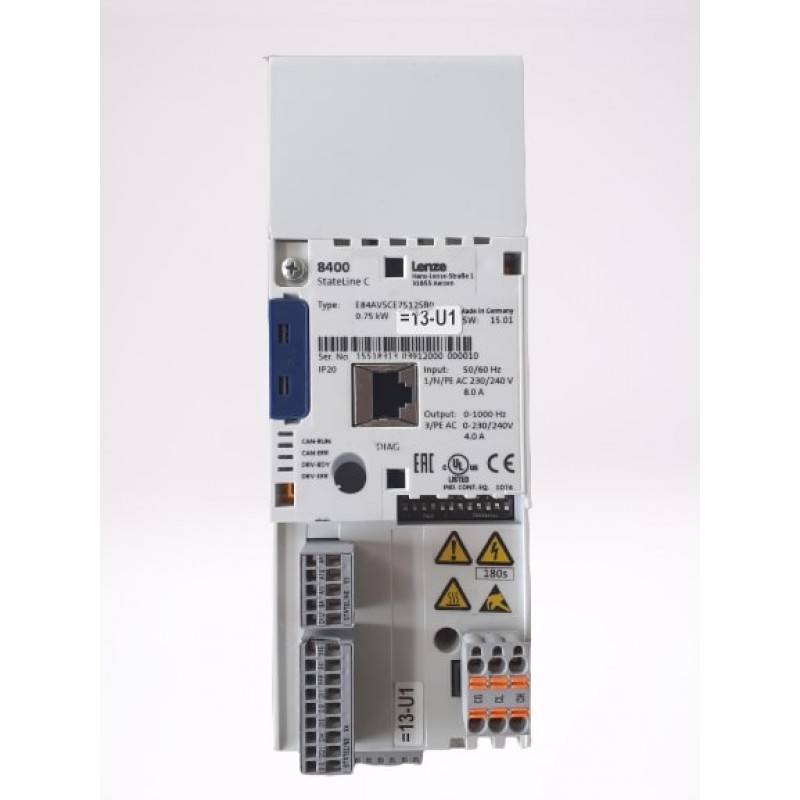 Серво Lenze E84AVSCE7512SB0