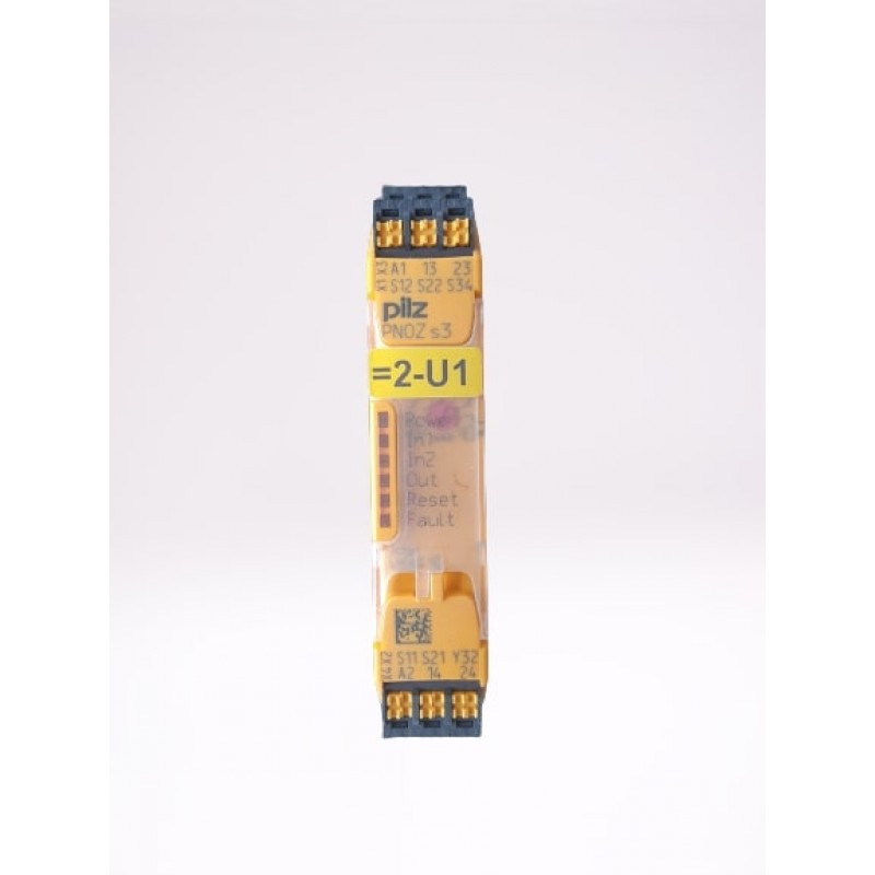 Защитно реле PNOZ s3 C 24V DC 2 n/o