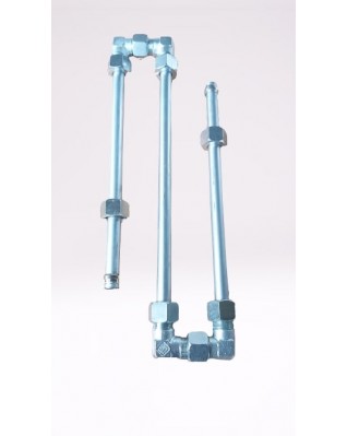 Смесител със спирала комплект от 3 части - PS material-  Lisec VFL/VL-1N