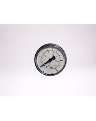 Манометър 0-10 bar, OD=63mm 1/4 reverse-sided