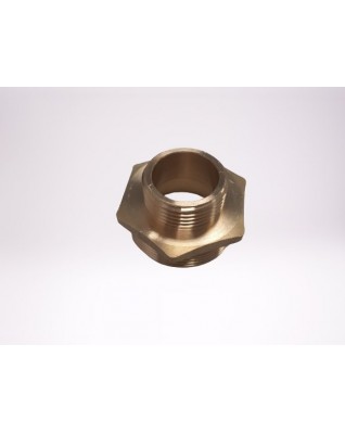 Нипел редуктивен, месинг 1 1/2" х 1"